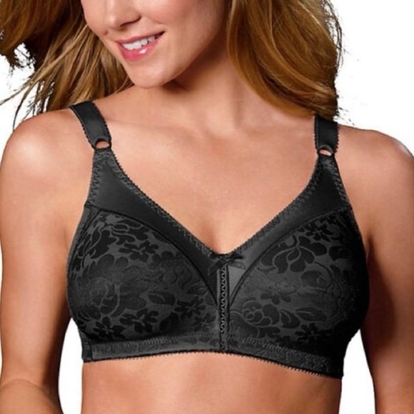 Bali Classic Double Support Lace Wire-less Full Figure Bra 3372 Size 40C NWT - Picture 1 of 5